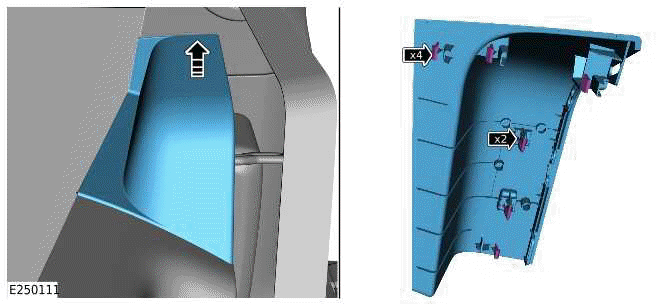 Loadspace Upper Trim Panel - 90